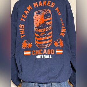 NWOT Gildan CHICAGO BEARS Navy Sweatshirt